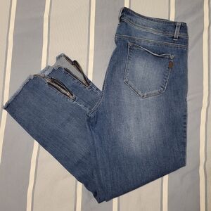 1822 Denim Raw Hem Jeans